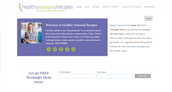 Desktop Screenshot of healthyseasonalrecipes.com
